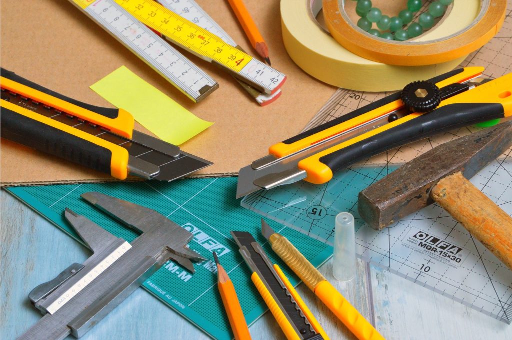 pencils and rulers